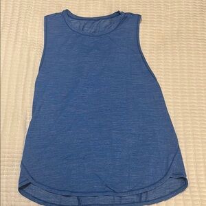 Women's Blue Sleeveless Top